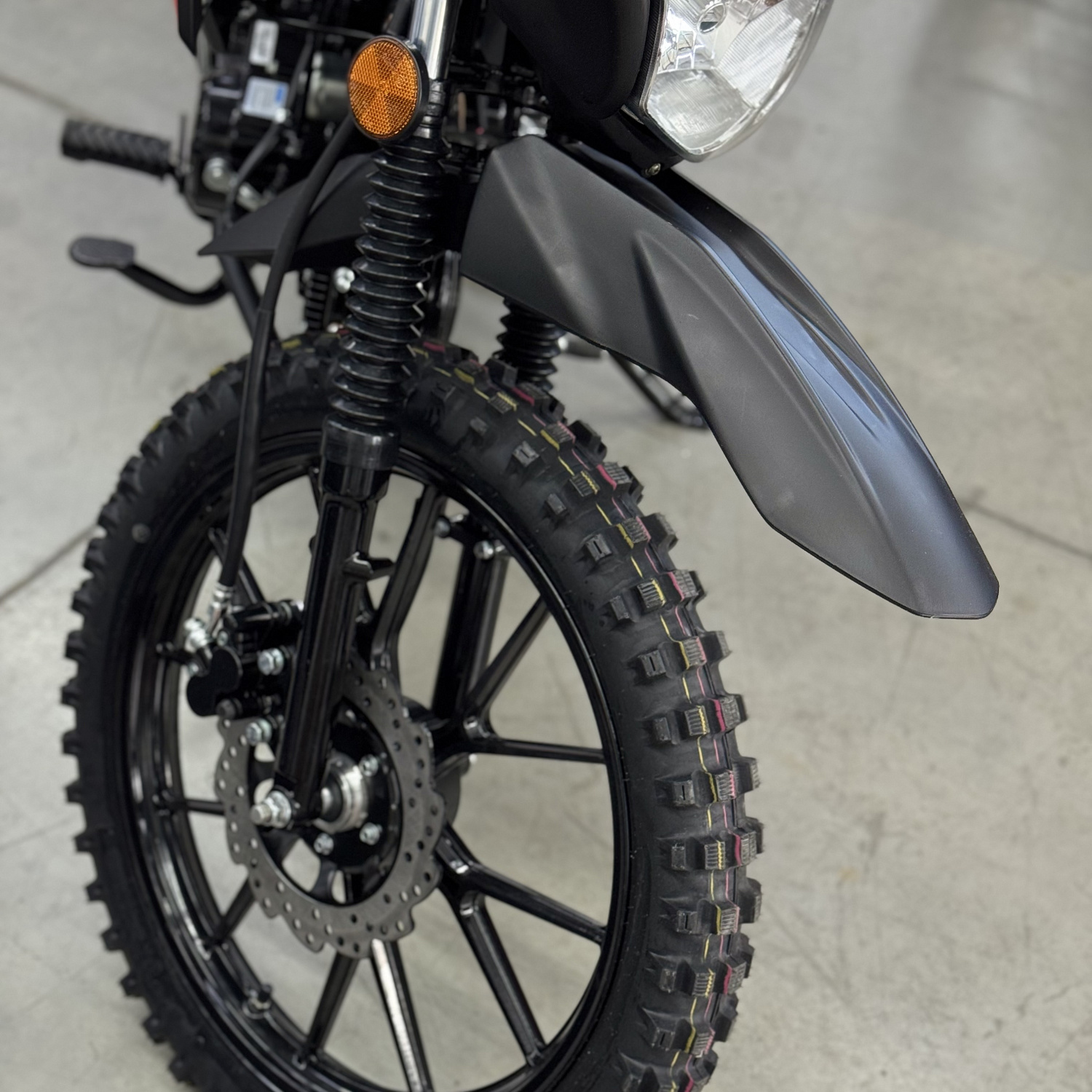 Мопед FXMOTO (ФХМото) RUNNER OFF ROAD 50 (125) чёрный матовый